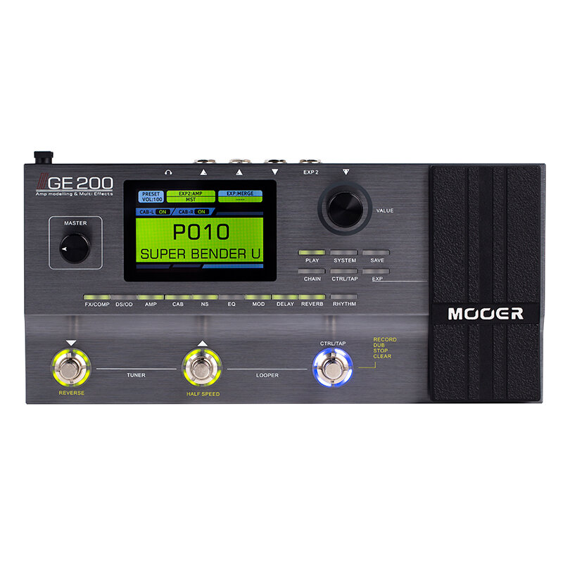 Mooer | Pro Max Electric Guitar Multi-Effects Processor ราคา 13,453 บาท*ส่งฟรี