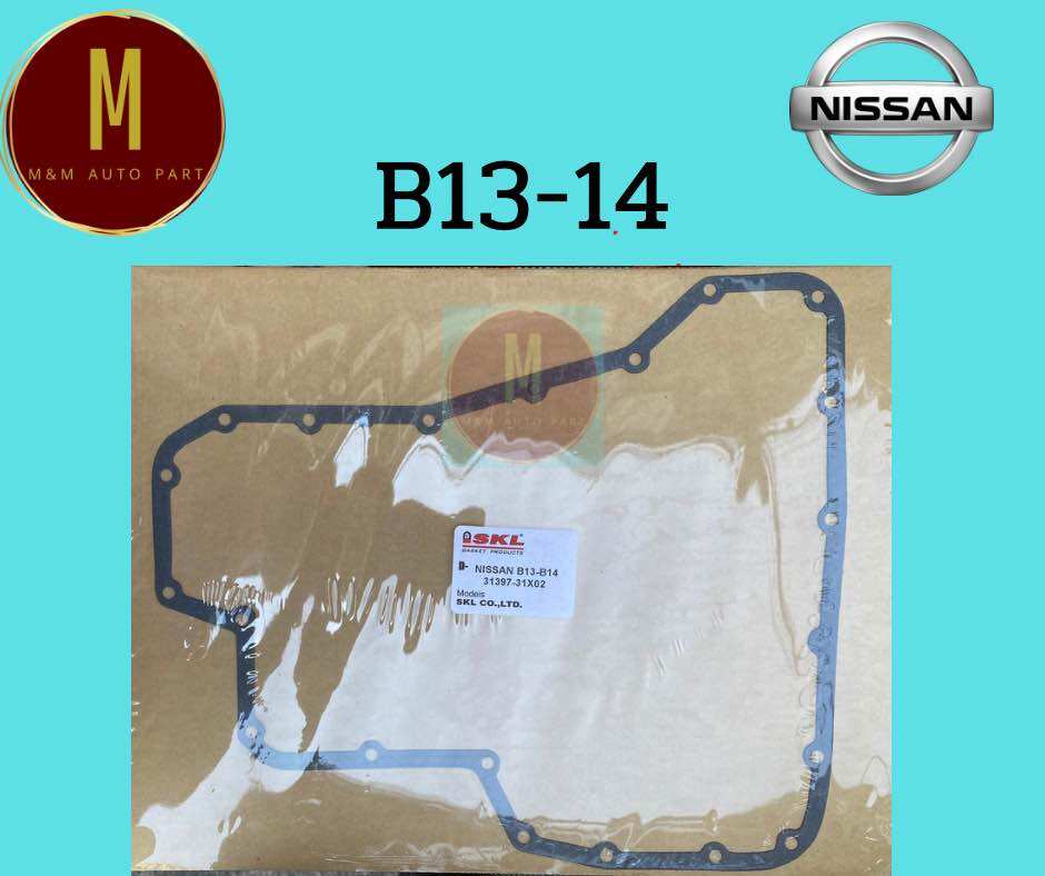 ประเก็นแคร้งเกียร์ออโต้ NISSAN B13,B14 NV NEO QG16 TIIDA ราคา/แผ่น ยี่ห้อ skl ราคา 159 บาท*ส่งฟรี