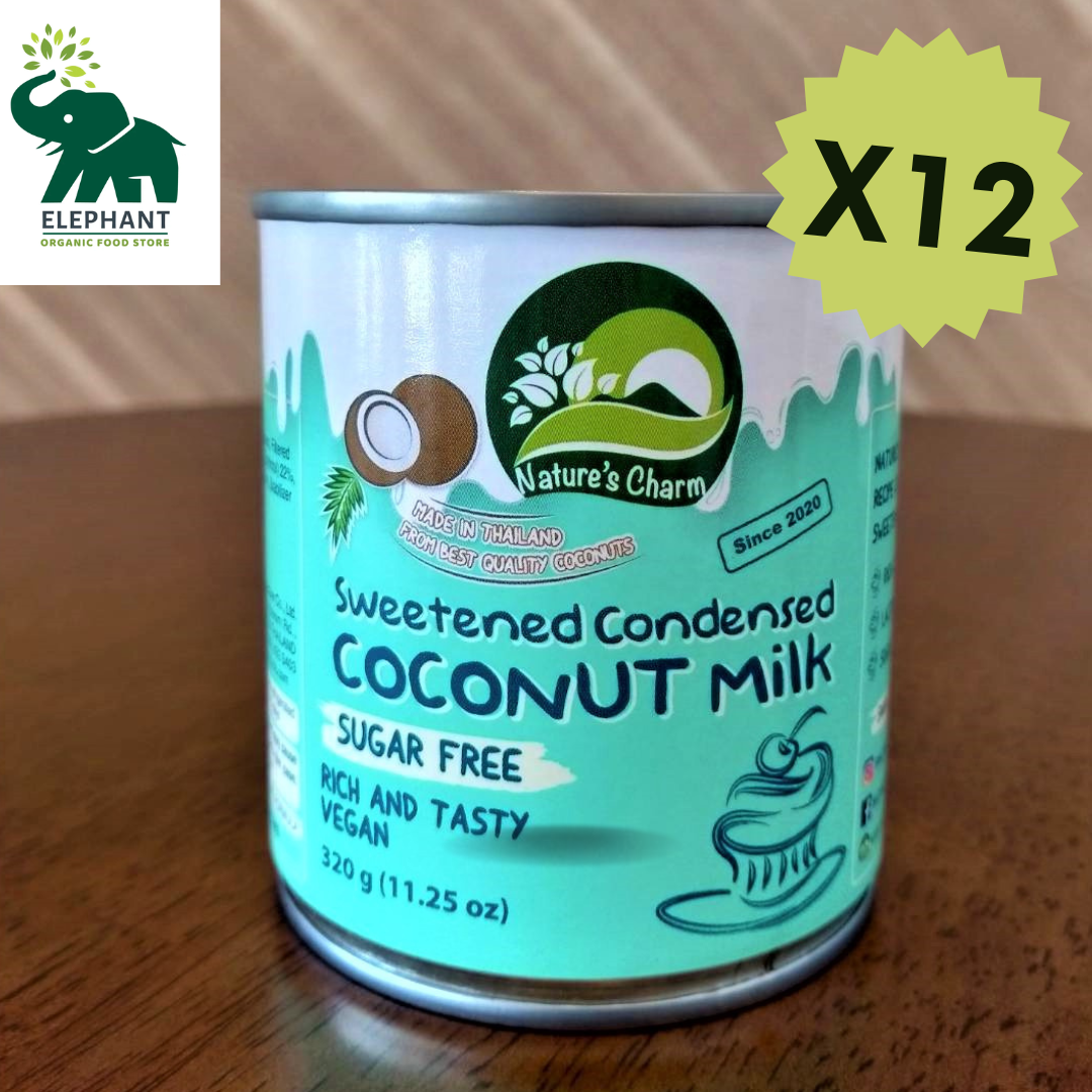 coconut milk keto 12 can / นมข้นหวานคีโต 12 กระป๋อง Lazada.co.th