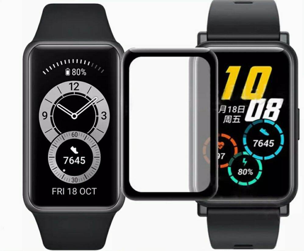 3D Curved Edge HD Screen Protector Film For Huawei Band6 พร้อมส่งแพ็คละ2ชิ้น 3D Curved Edge HD Screen Protector Film For Huawei Band6 พร้อมส่งแพ็คละ2ชิ้น