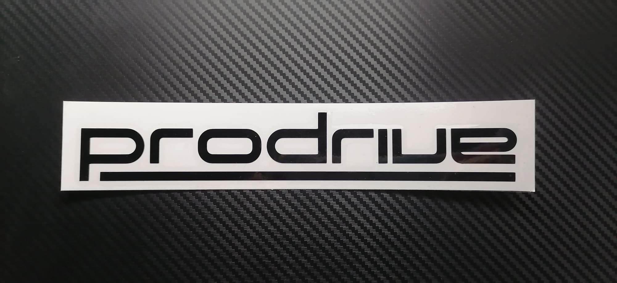 สติ๊กเกอร์ โลโก้ Prodriue งานตัดไดรคัทPVCกันน้ำ | Lazada.co.th
