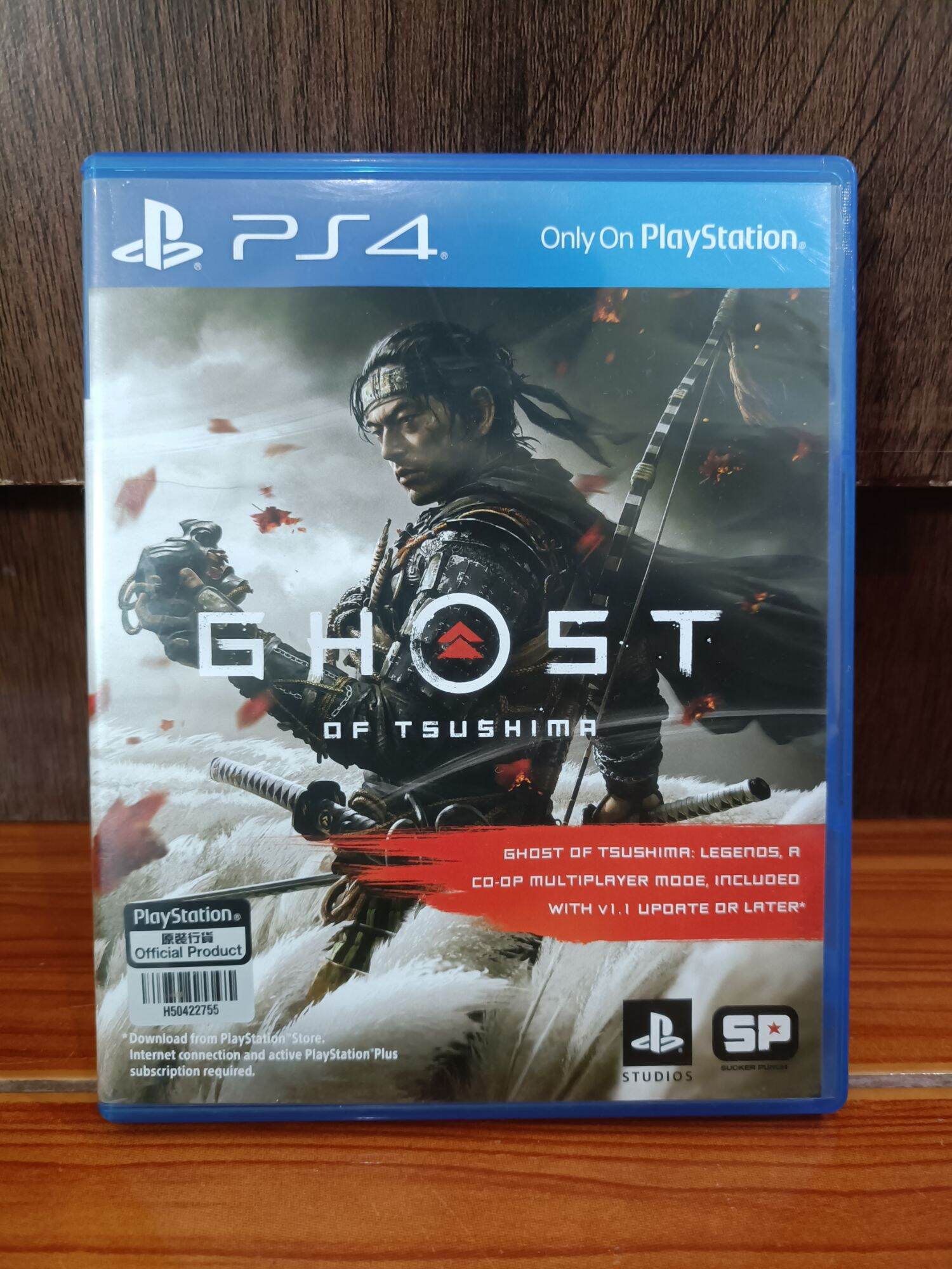 PS4 แผ่น ps4 Ghost of Tsushima (รองรับภาษาไทย🇹🇭) เกมภาพสวย แนว Openword มือ 2 ราคา 1,250 บาท*ส่งฟรี