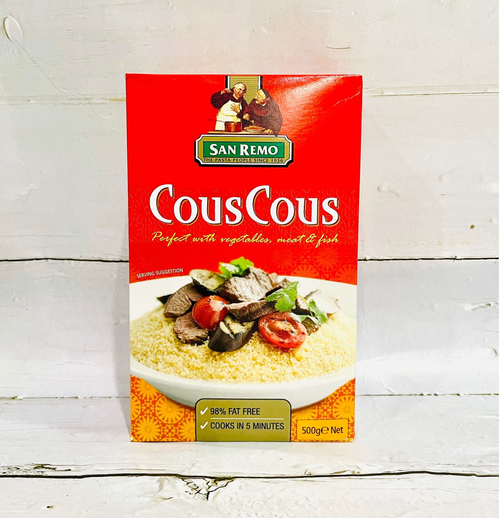 🇦🇺 Couscous “SAN REMO” คูส คูส ข้าวสาลีป่น 500g