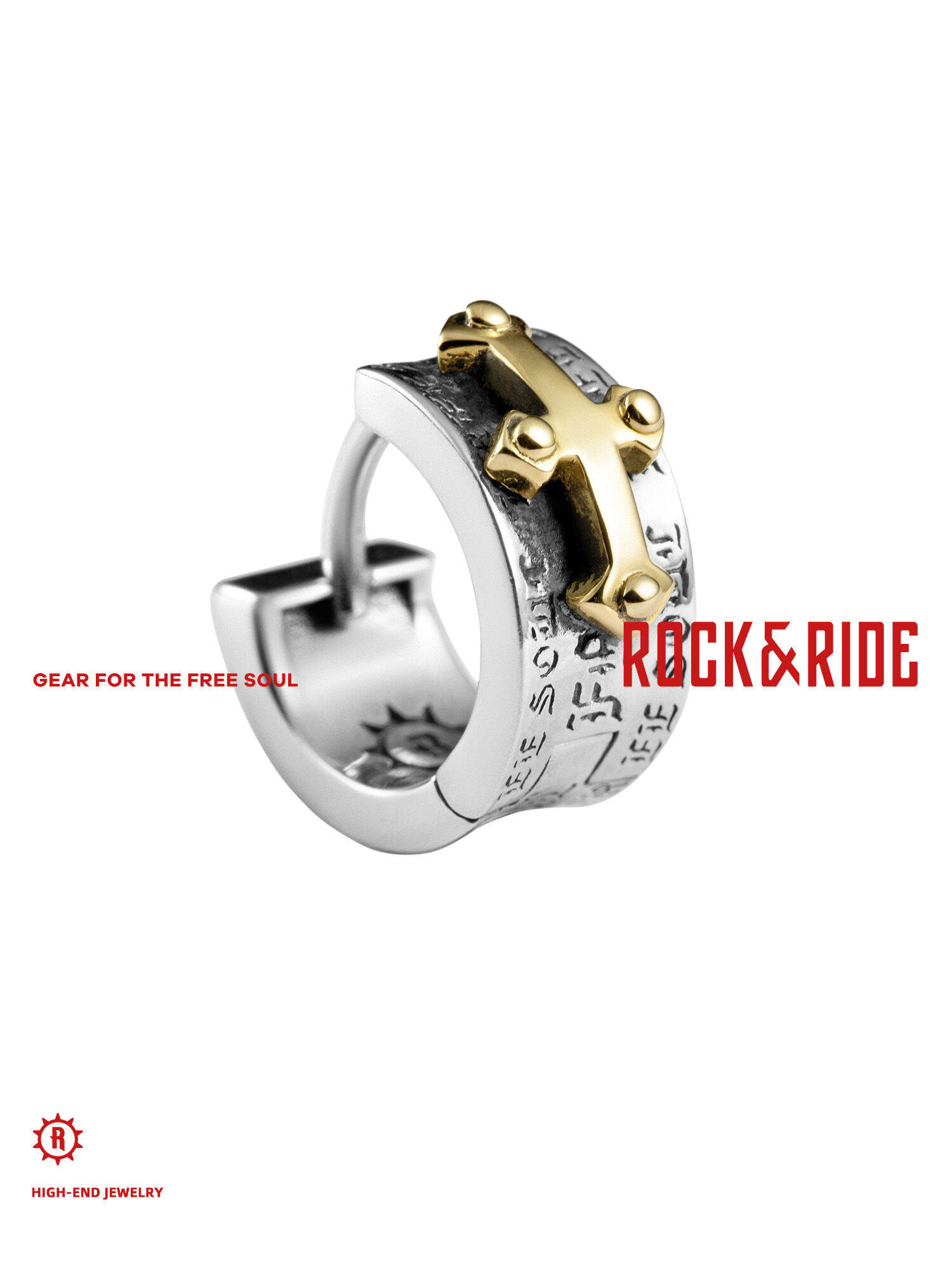 [ROCK&RIDE | Silver Cross Earrings,ROCK&RIDE | Silver Cross Earrings,] ราคา 2,843 บาท*ส่งฟรี