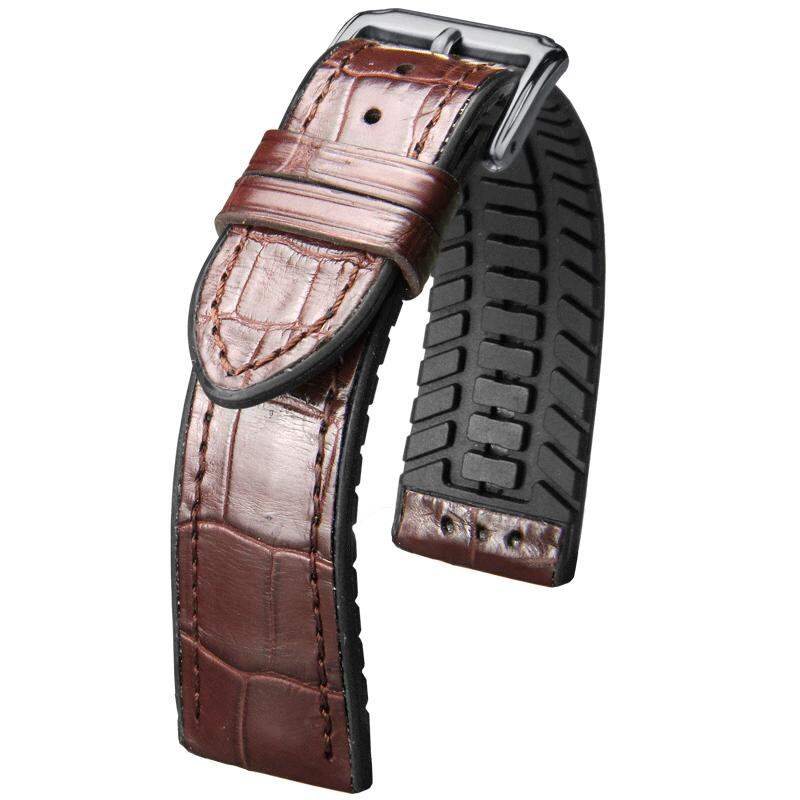 SHIRUI | New Natural Rubber Crocodile Leather Watch Band ราคา 3,256 บาท*ส่งฟรี