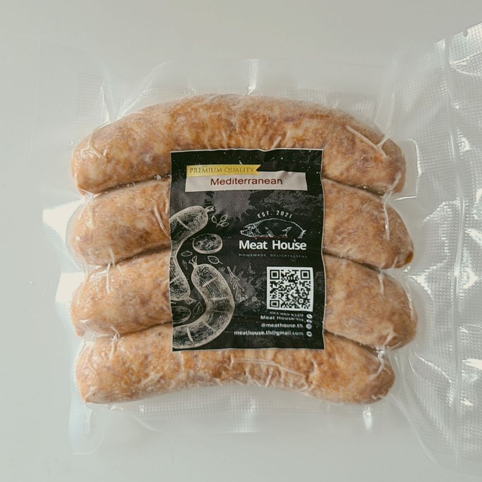 ไส้กรอกเยอรมัน สูตรเมดิเตอเรเนียล - Mediterranean Sausages