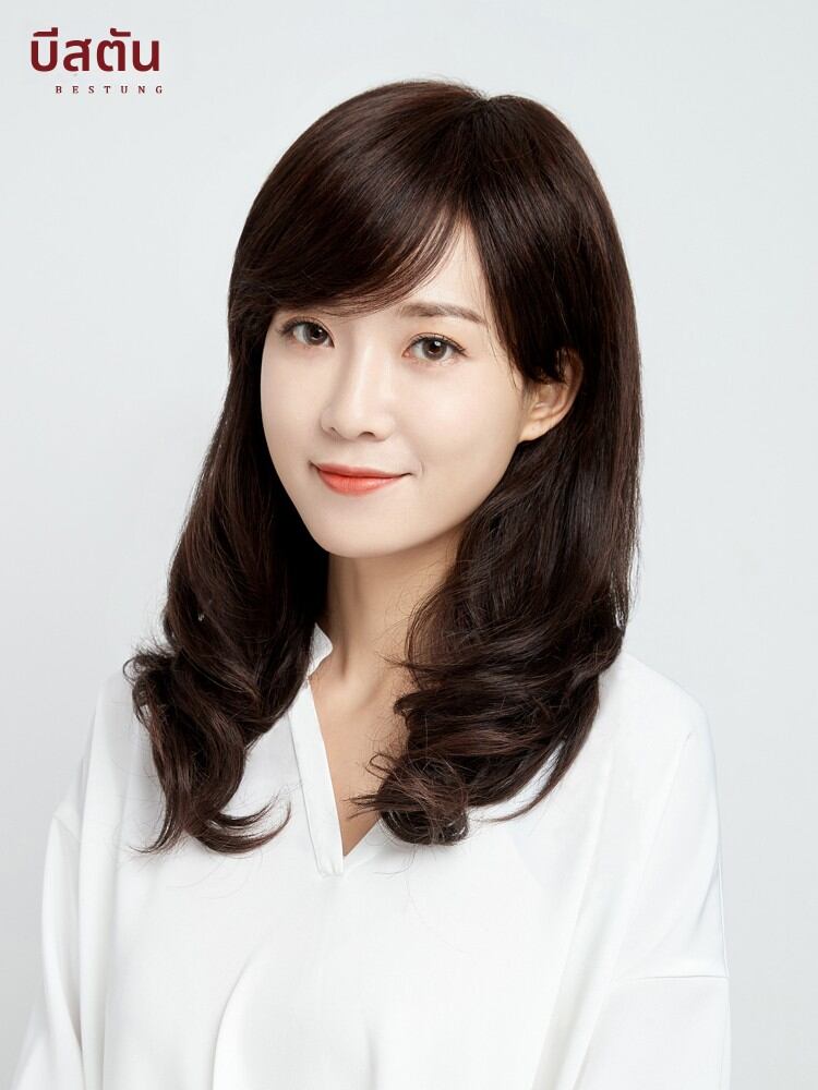 BESTUNG | Natural and Realistic Big Waves Medium Long Wig ราคา 5,002 บาท*ส่งฟรี