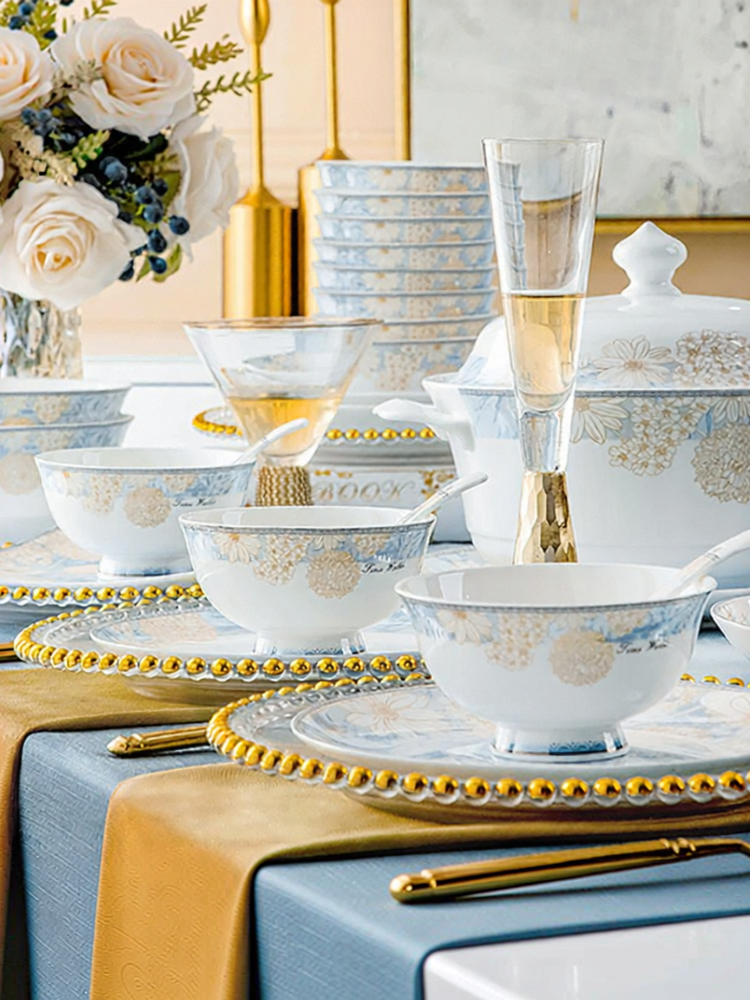 YICHEN | Modern Luxurious Ceramic Tableware Set ราคา 2,967 บาท*ส่งฟรี