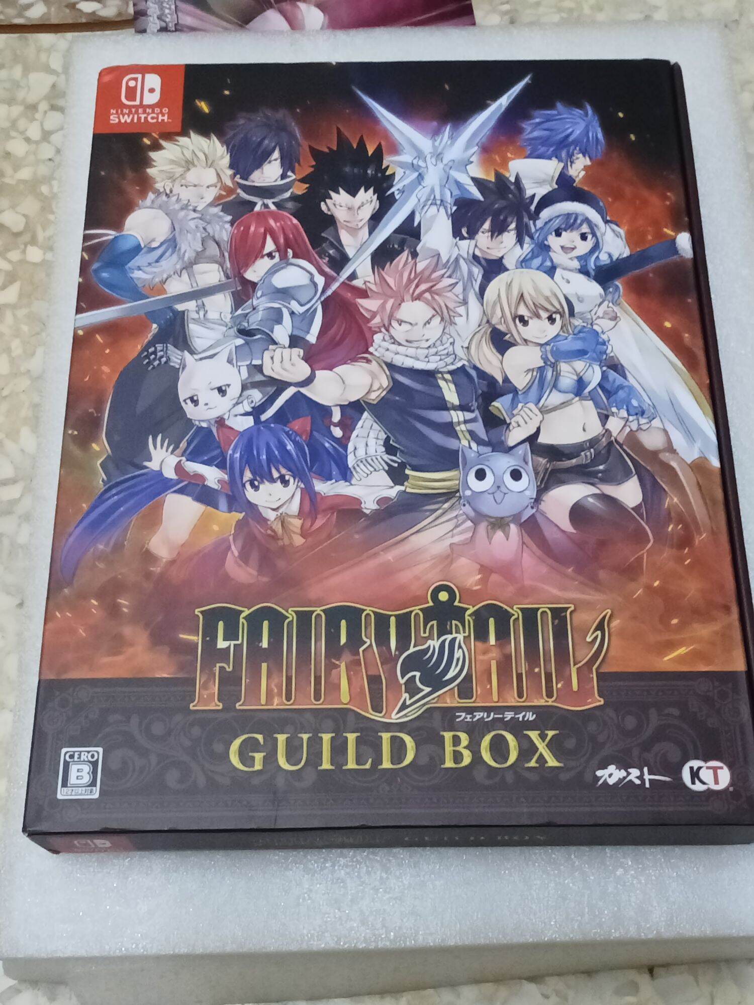 Fairy Tail Guild Box ชุดลิมิตเตด สินค้ามือ2โซนเจแปน ของครบ