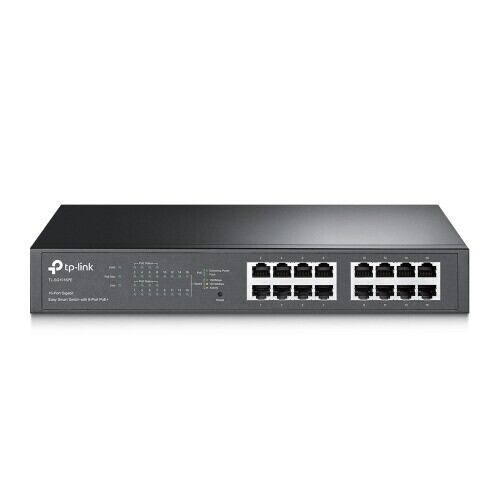 TP-Link | Tp-Link Tl-Sg1016Pe 16-Port Gigabit 8-Port Poe+ Switch ราคา 3,582 บาท*ส่งฟรี