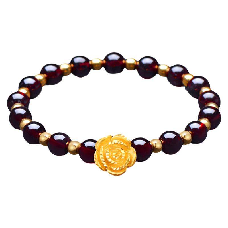 Blackmores | 999 Gold Rose Flower Charm Bracelet ราคา 18,516 บาท*ส่งฟรี