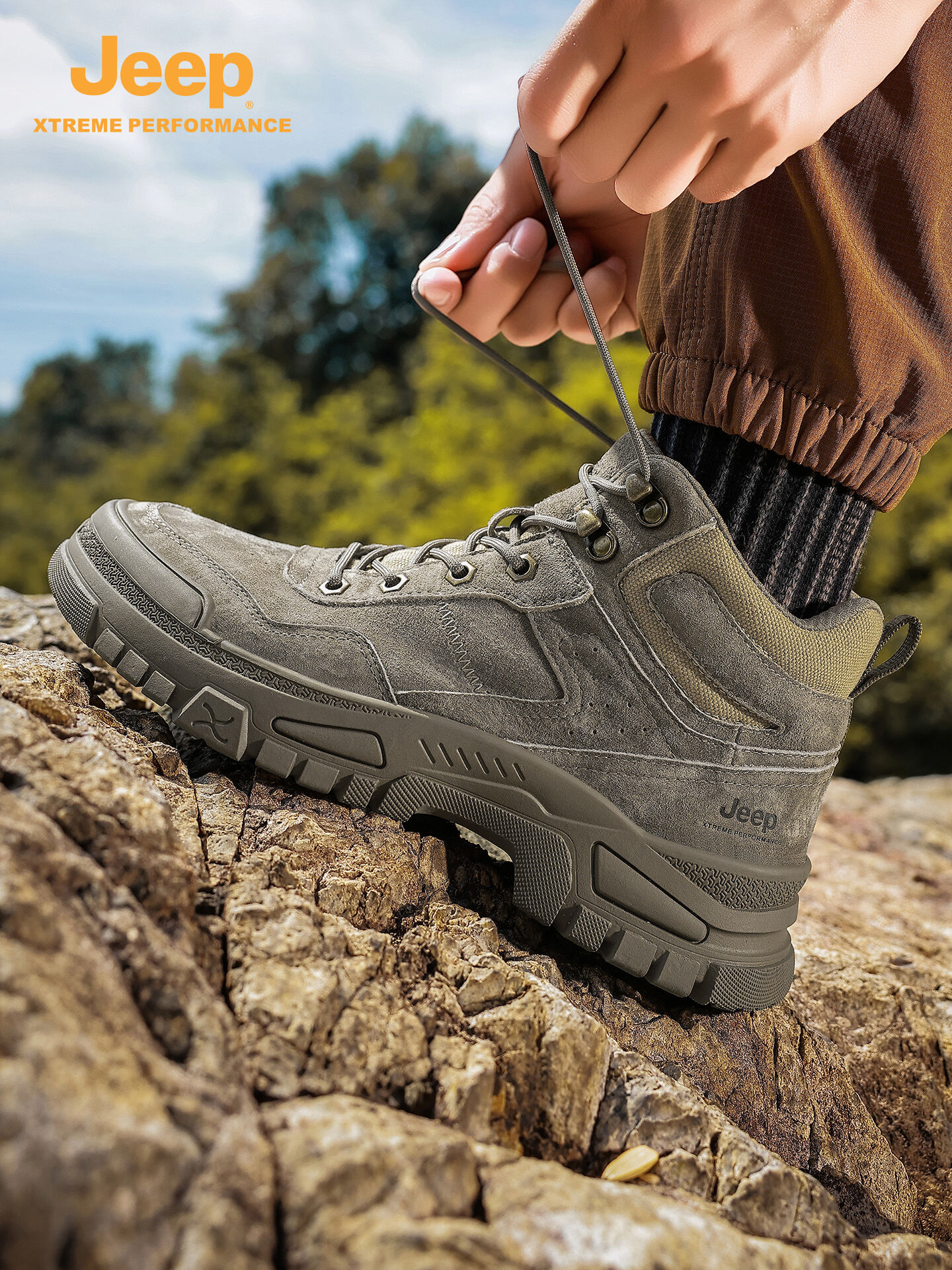 [Jeep | Wide-Fitting High-Top Martin Boots,Jeep | Wide-Fitting High-Top Martin Boots,] ราคา 2,857 บาท*ส่งฟรี