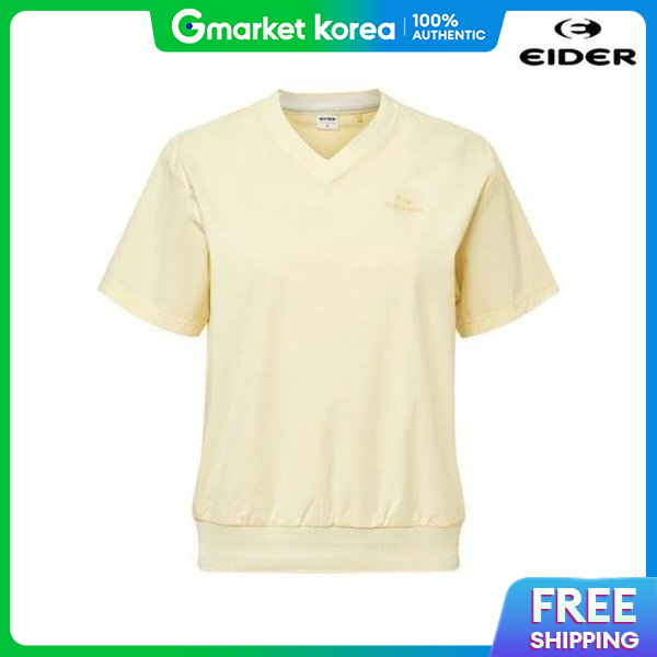 eider | Dwm252151Y Women's on the Rock S Shadow Woven Short-Sleeve V-Neck T-Shirt 1120 ราคา 2,774 บาท*ส่งฟรี