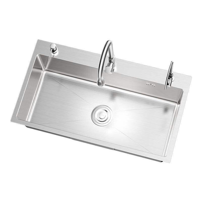 SHENYUAN | 304 Stainless Steel Kitchen Sink Single Basin ราคา 2,216 บาท*ส่งฟรี