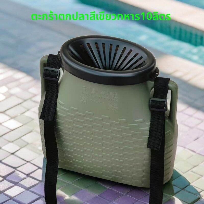 Fishing Trap Cage Yellow Croaker Shrimp Cage Fish Trap Basket Mudfish Cage Live Fish Carrier Fishing Gear Outdoor Camping Travel Supplies