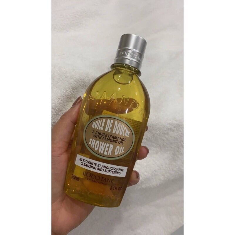 ล็อกซิทาน ออยล์อาบน้ำ L’occitane Almond Shower Oil 250 ml Lazada.co.th