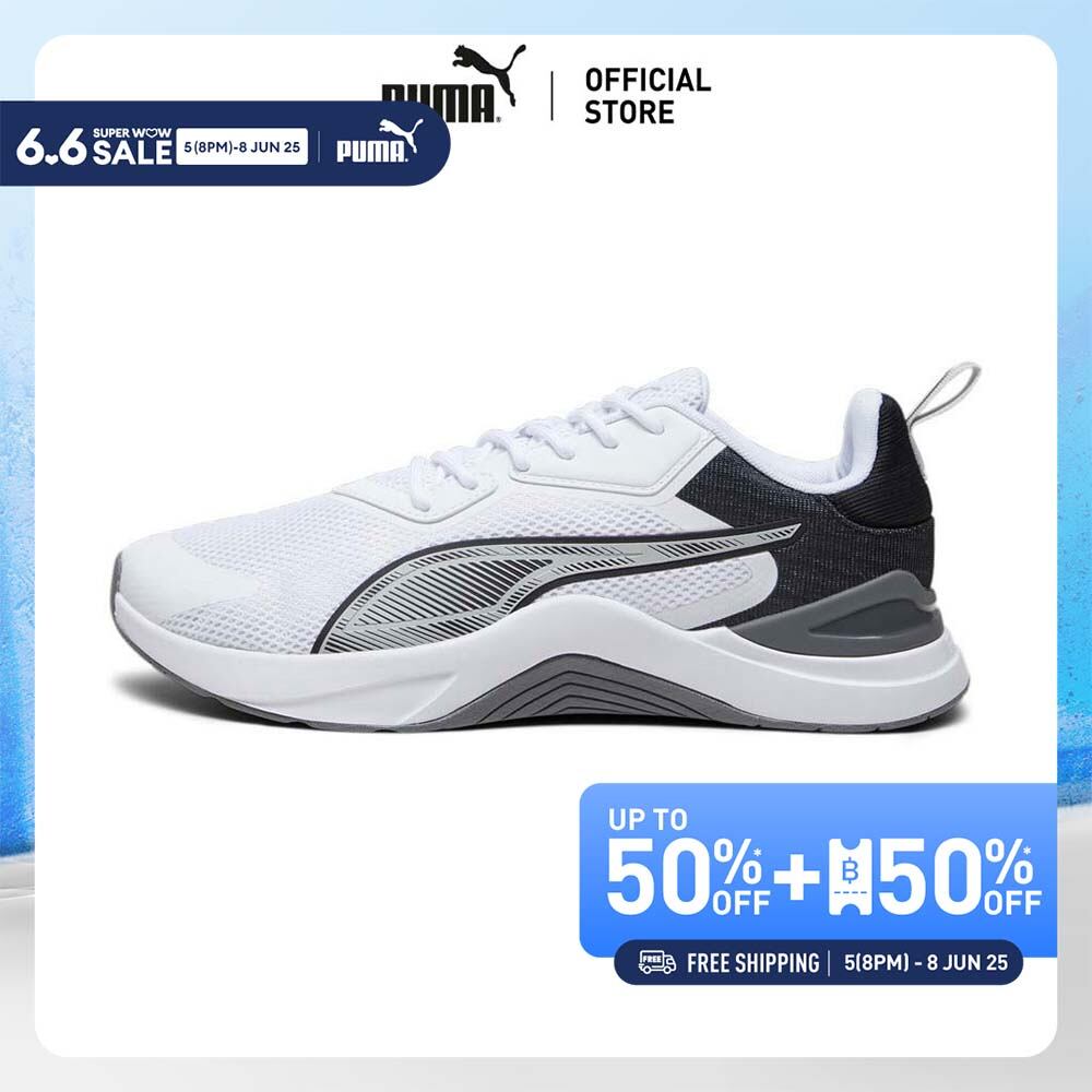 PUMA TRAINING - รองเท้าวิ่ง Infusion สีขาว  - 37789311