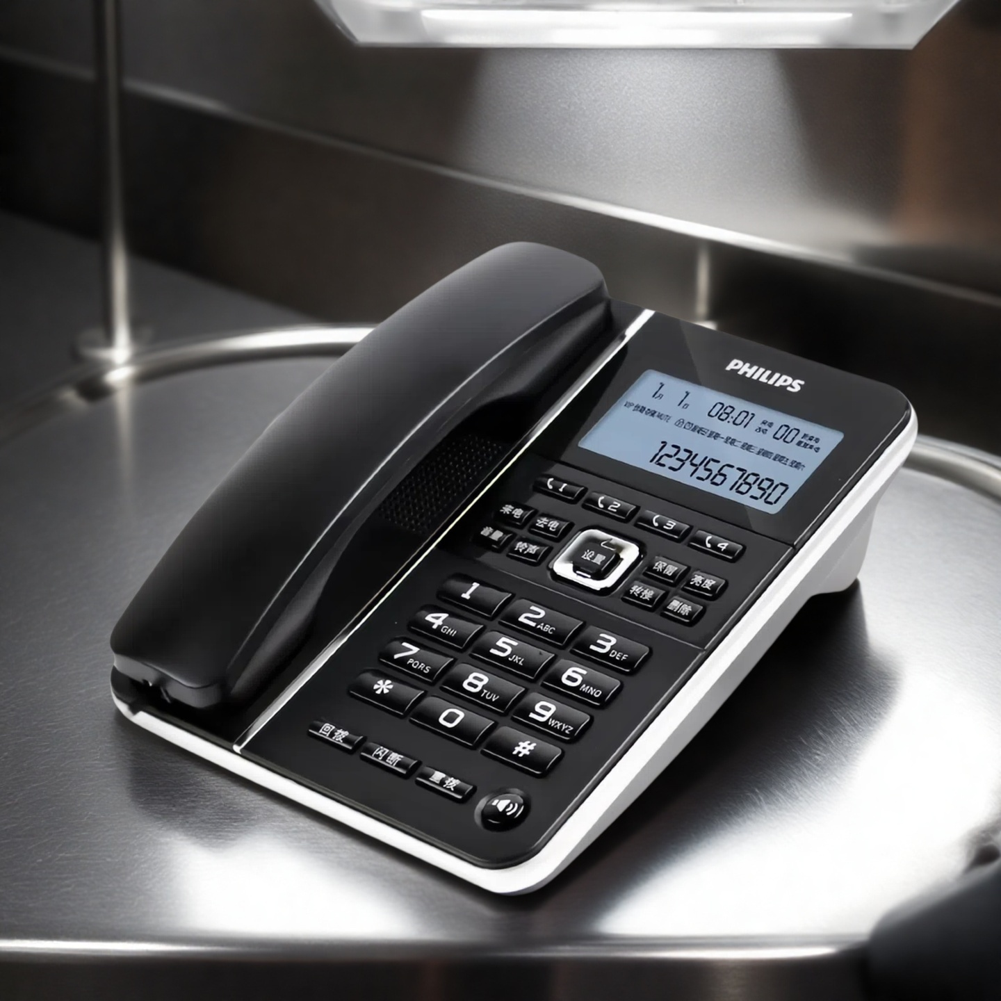 Philips | Wired Business Home Phone Dual-Port Screen Backlight ราคา 903 บาท*ส่งฟรี