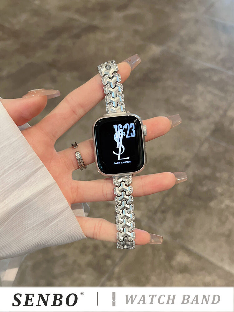 SENBO | Chic Metal Diamond-studded Watch Band ราคา 621 บาท*ส่งฟรี