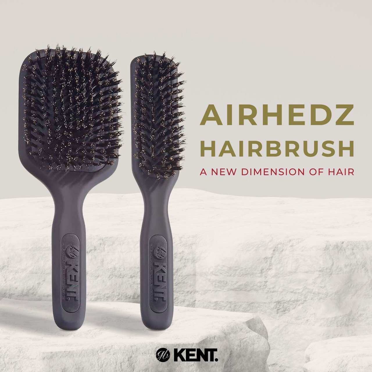 หวีแปรงขนหมูป่า 100% KENT AirHedz AH13G และ AH14G Hairbrushes จากประเทศอังกฤษ ราคา 950 บาท*ส่งฟรี