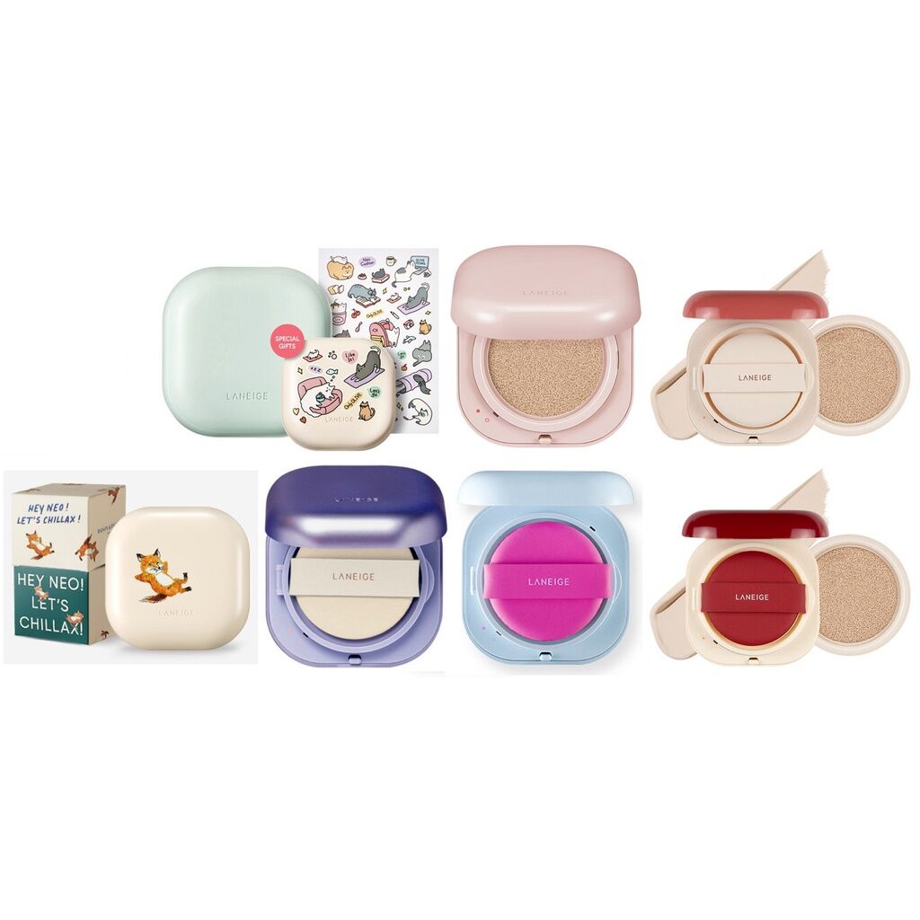 laneige Neo Cushion นีโอคุชชั่น ลาเนจ matte/glow ลาเนจ - Sodaados ...