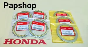 ภาพหน้าปกสินค้าแผ่นครัช พร้อม แผ่นเหล็กครัช HONDA (แท้) WAVE125 R / S / i เวฟ125 R / S/ I ทั้งชุด 7แผ่น ที่เกี่ยวข้อง