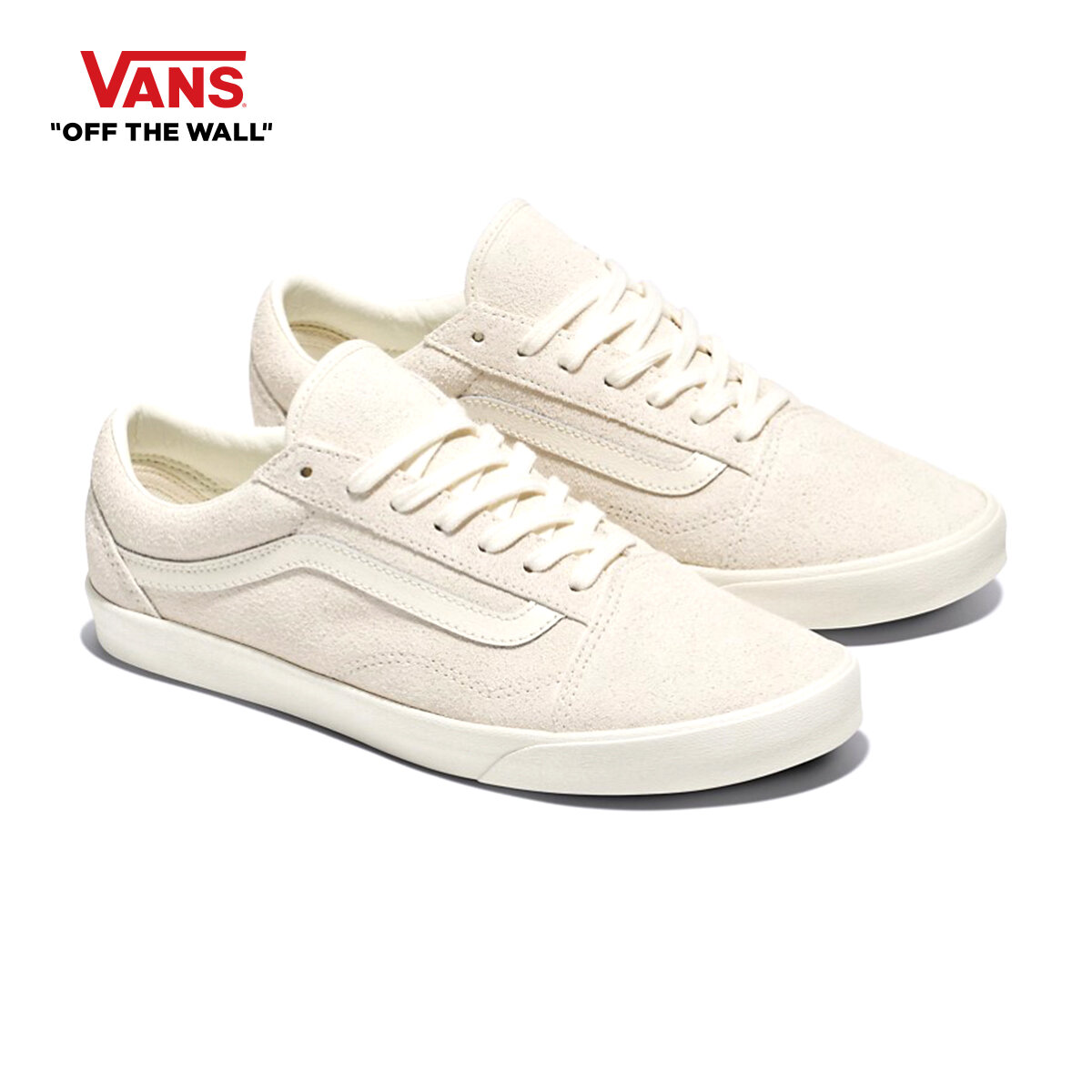 Vans Old Skool Lowpro - Marshmallow Shoes Sneakers Men Women ราคา 1,450 บาท*ส่งฟรี
