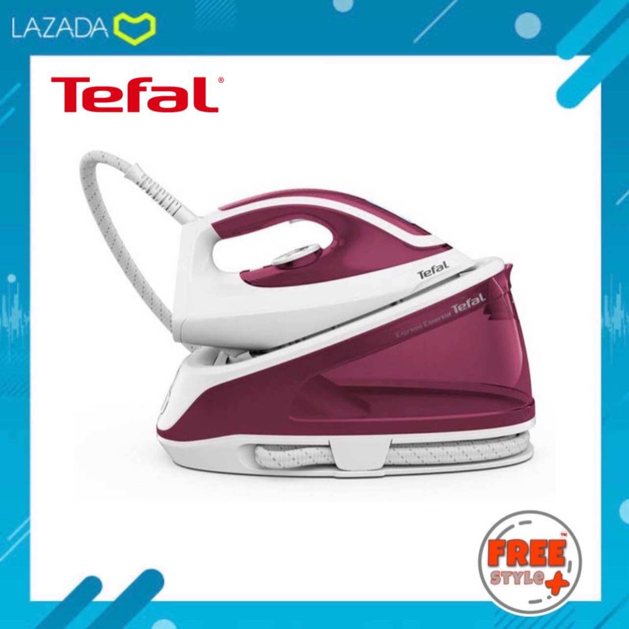 [ของแท้🔥รับประกันศูนย์ 2 ปี] Tefal Express Essential เตารีดไอน้ำ รุ่น SV6110T0 2400 วัตต์ 5 บาร์ ไอน้ำ 260 กรัม SV6110 ราคา 2,395 บาท*ส่งฟรี