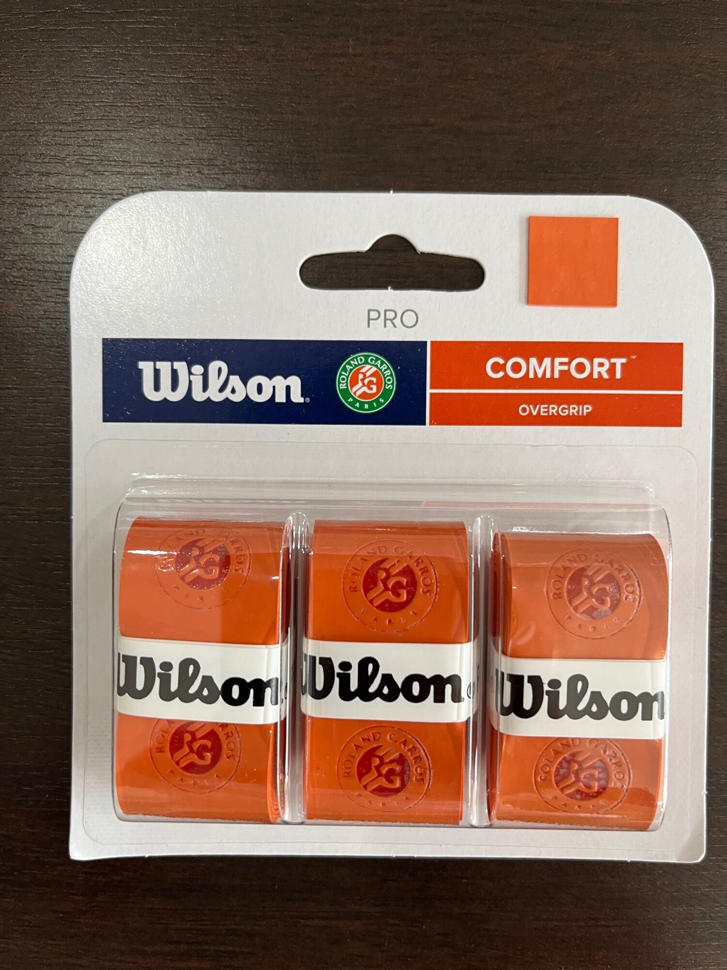 WILSON PRO OVER GRIP (roland garros ) Pack 3 Lazada.co.th