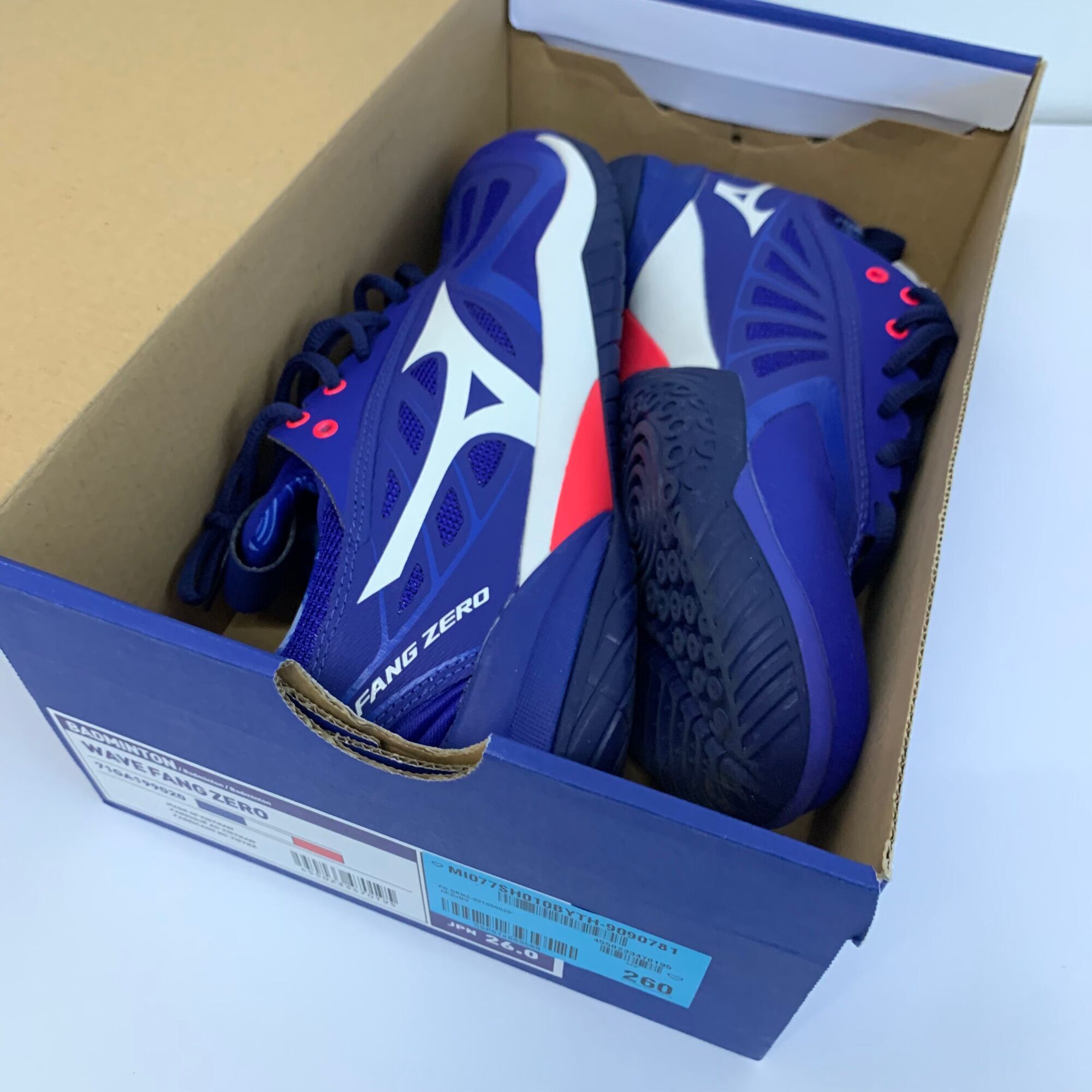 mizuno wave fang zero