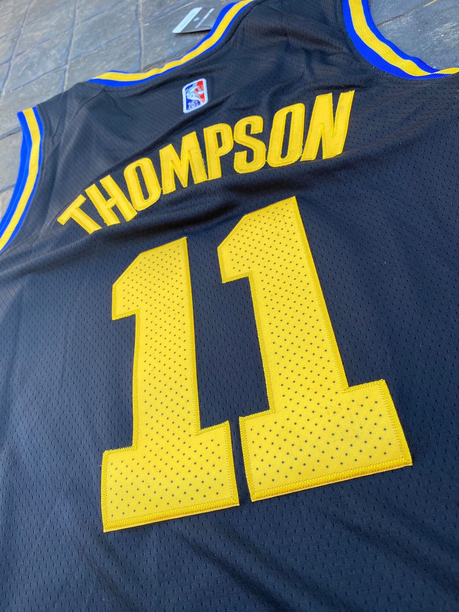 เสื้อบาสเกตบอลbasketball.jerseys(พร้อมจัดส่ง)GSW.11.Thompson.(Y75