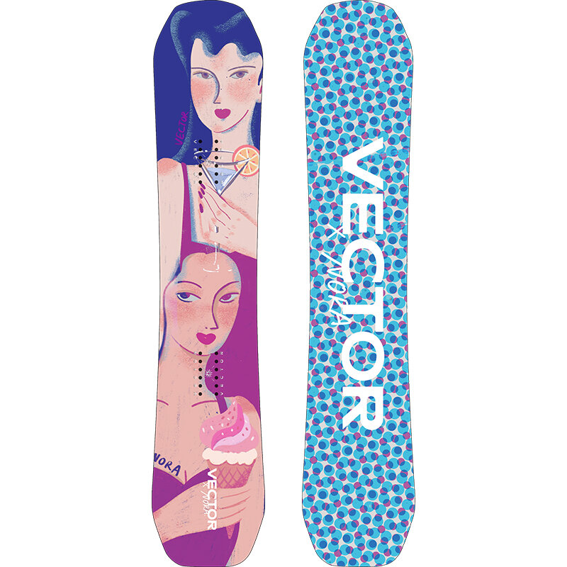 อุปกรณ์กีฬาและฟิตเนส VECTOR ฟรีสไตล์ศิลปินมืออาชีพร่วมมือกันสโนว์บอร์ดทุกภูเขา ราคา 14,968 บาท*ส่งฟรี