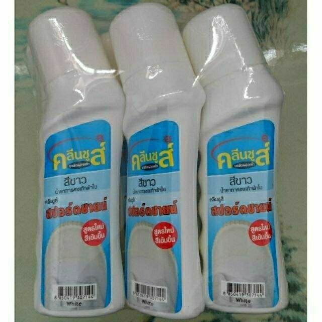 kiwi กีวี พร้อมส่ง KLEEN SHOES สปอร์ตชายน์ น้ำยาทาผ้าใบสีขาว. 