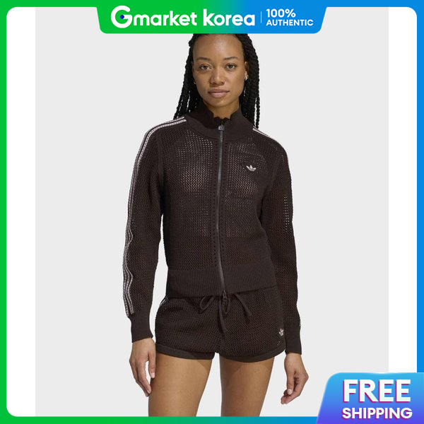 adidas | Ke0202 Women's Training Jacket Knit Crochet Firebird Track Top Auraquer ราคา 6,403 บาท*ส่งฟรี