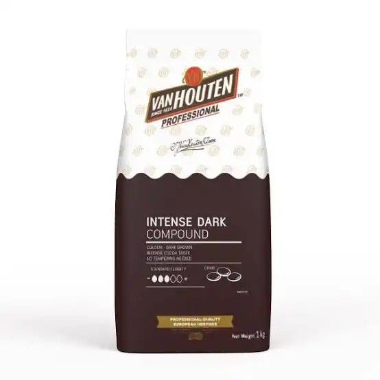 Van Houten Intense Dark Chocolate Compound 1 kg