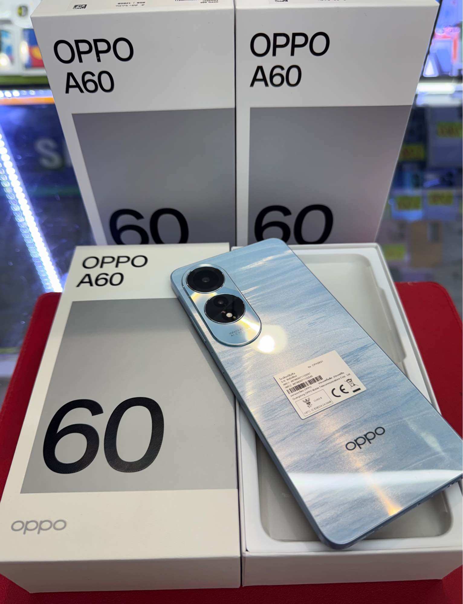 Oppo A60 Ram8+128Gb, Genuine Thai Center Stock, Good Condition. ราคา 4,590 บาท*ส่งฟรี