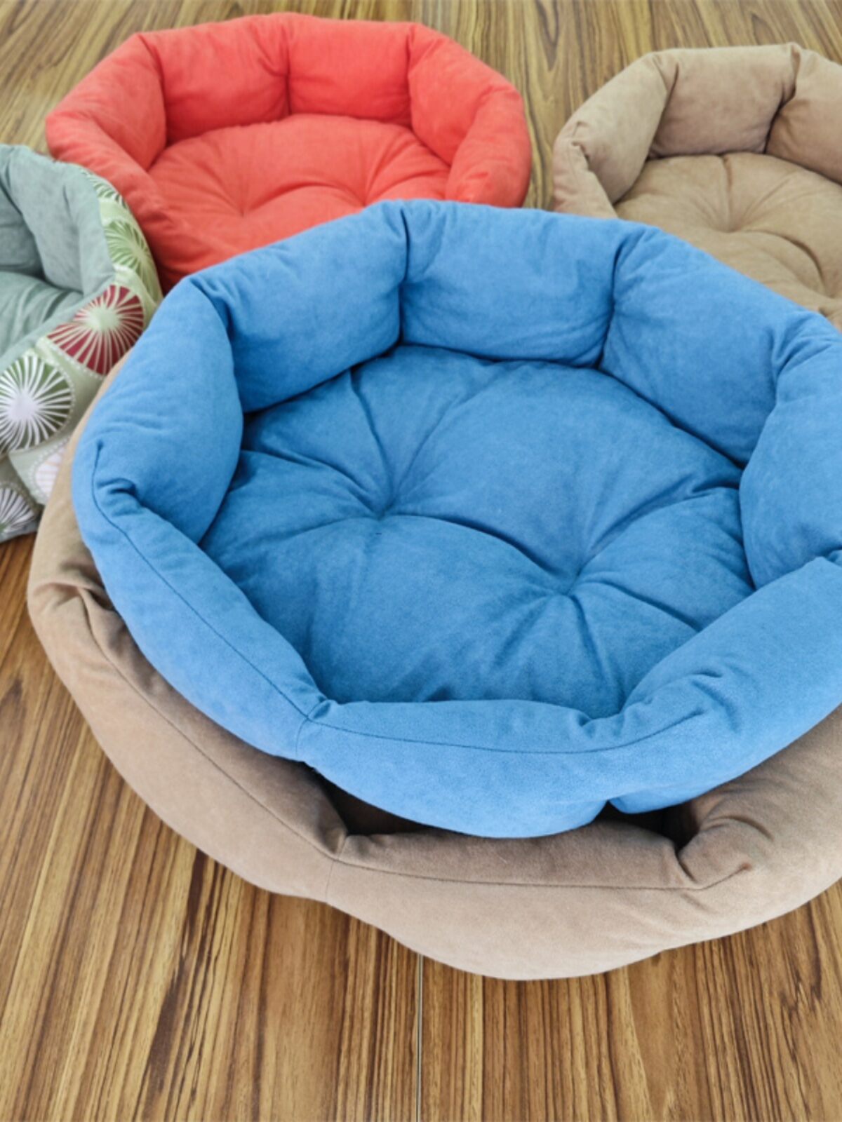 ใหม่ดอกไม้ Flocking แปดเหลี่ยม Pet Nest ส่งออกพิเศษ Teddy Bichon ลูกสุนัขรอบสุนัข Cat Nest บ้านสบายอุปกรณ์ ราคา 735 บาท*ส่งฟรี