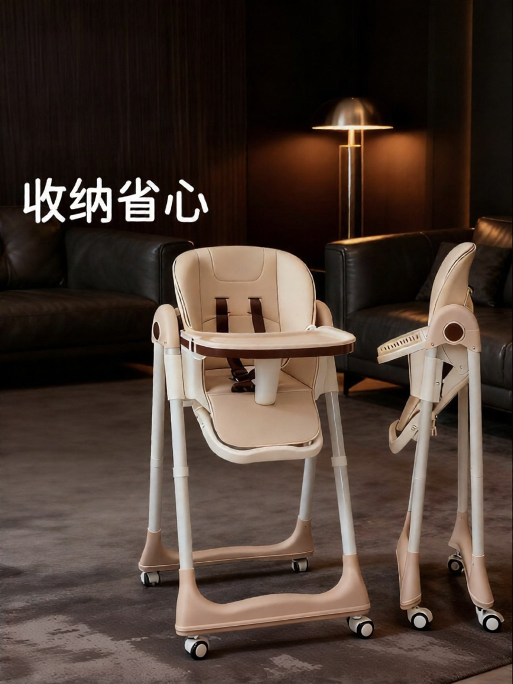 JoynCleon | Multifunctional Portable Baby High Chair Adjustable Foldable ราคา 2,167 บาท*ส่งฟรี