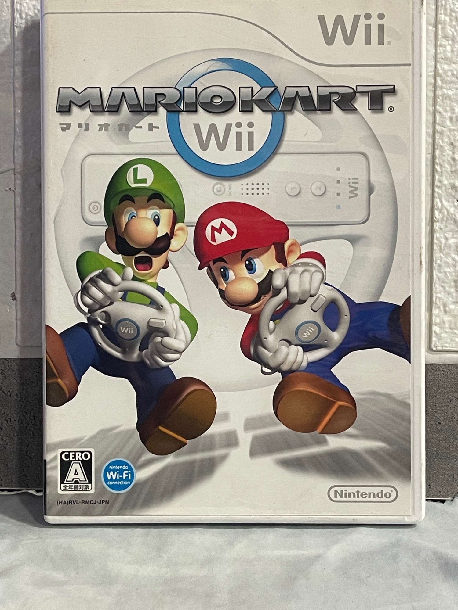 แผ่นแท้ Wii Mario Kart Wii Japan Rvl Rmcj Th 5543