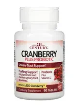 ภาพขนาดย่อของภาพหน้าปกสินค้า21st century Cranberry plus Probiotics 60 tablets แครนเบอรี่ผสมโปรไบโอติค จากร้าน All about anti-aging บน Lazada ภาพที่ 3