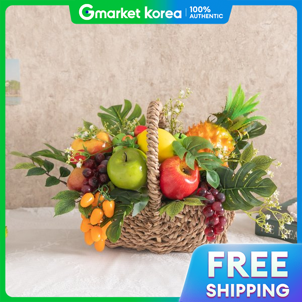 flowertree | Wild Mons Fruit Basket Set 45Cm_R (DIY) Artificial Flower Decoration ราคา 2,881 บาท*ส่งฟรี