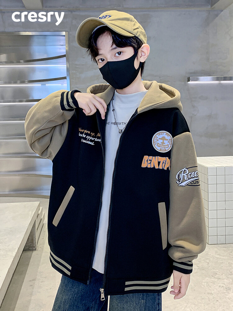 แจ็คเก็ตเด็กผู้ชายสไตล์สปอร์ตสุดเท่! ตัวเดียวเอาอยู่ทุกฤดู 👦🔥