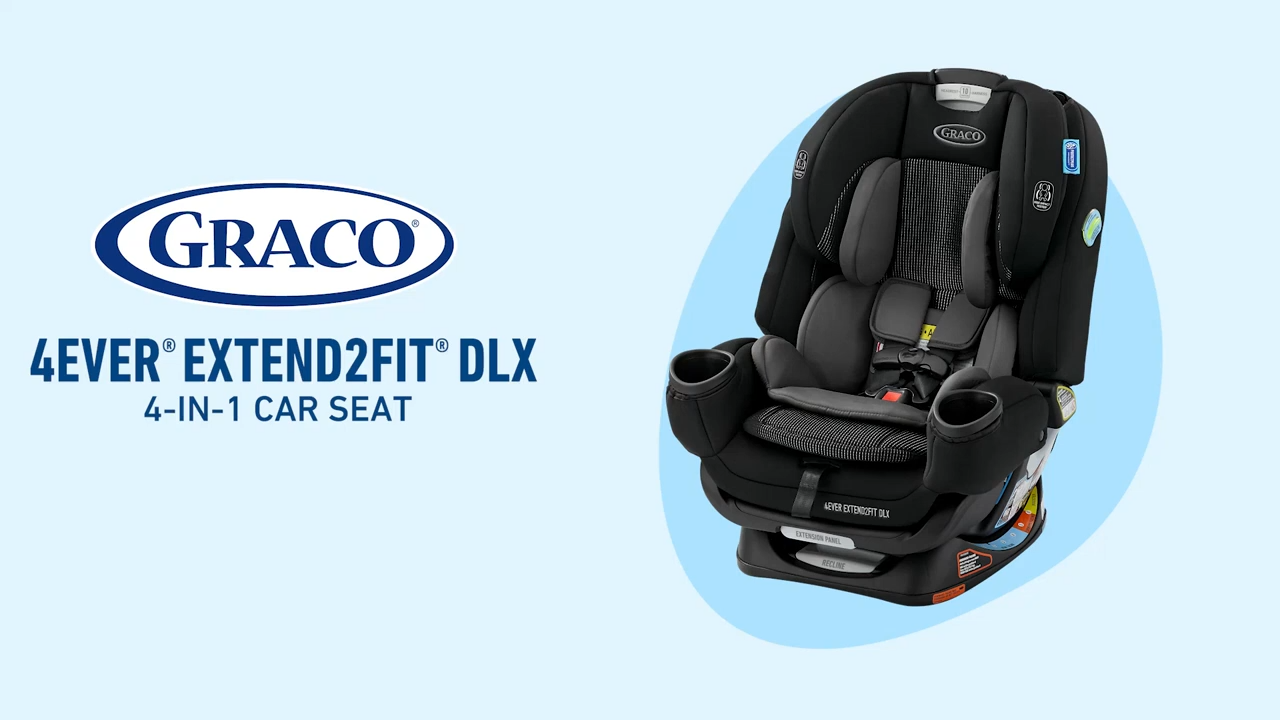 GRACO คาร์ซีทสำหรับเด็กแรกเกิดถึง10ขวบ GRACO 4EVER DELUXE CAR SEAT ...