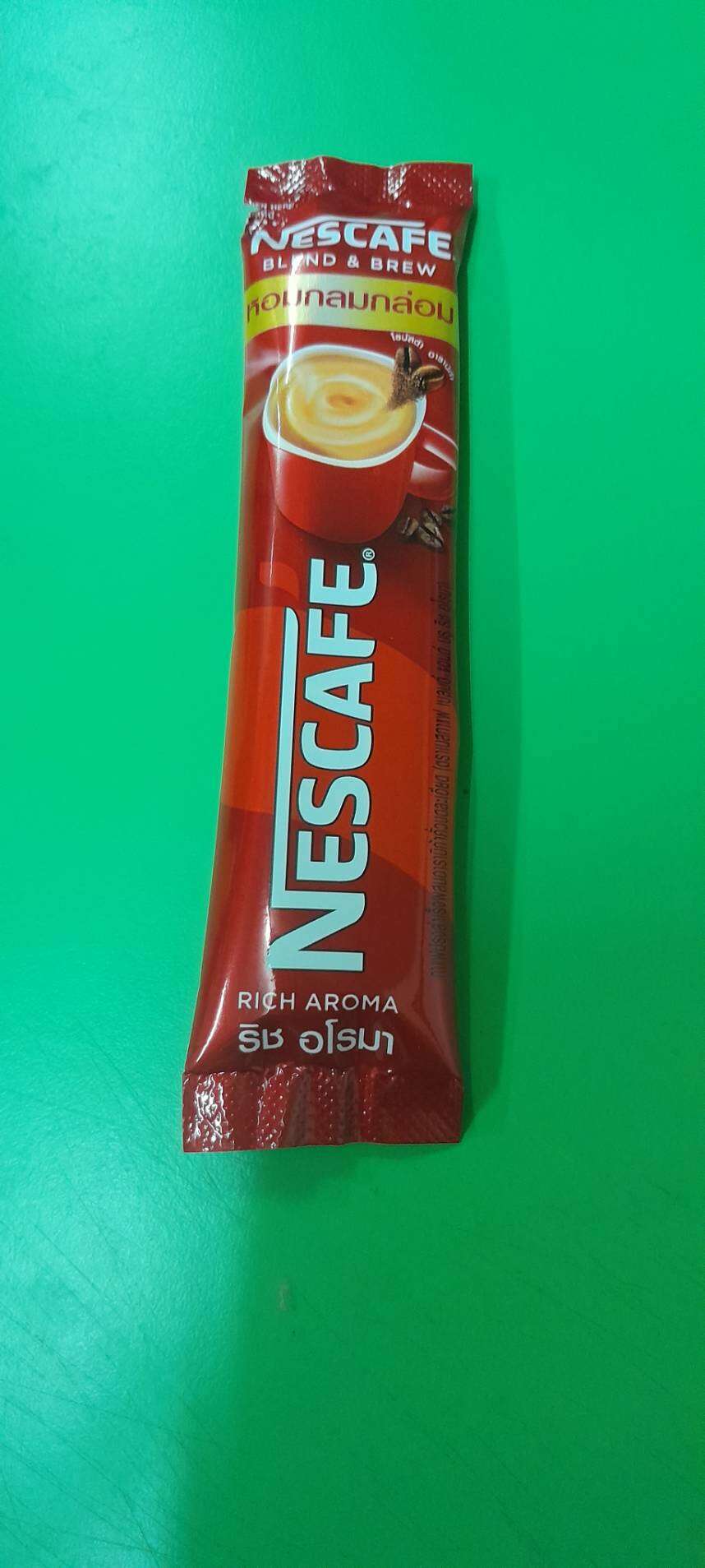 กาแฟปรุงสำเร็จผสมอาราบิก้าคั่วบดละเอียด ตราเนสกาแฟ ขนาด 17 กรัม ราคา ซองละ 5 บาท ราคา 5 บาท*ส่งฟรี