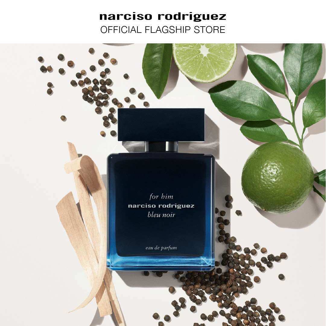 Narciso Rodriguez for him Bleu Noir EDP (50ml , 100ml) น้ำหอมสำหรับผู้ชาย เปี่ยมด้วยพลังอำนาจน่าดึงดูด เสน่ห์ล้ำลึกน่าค้นหา ราคา 3,600 บาท*ส่งฟรี