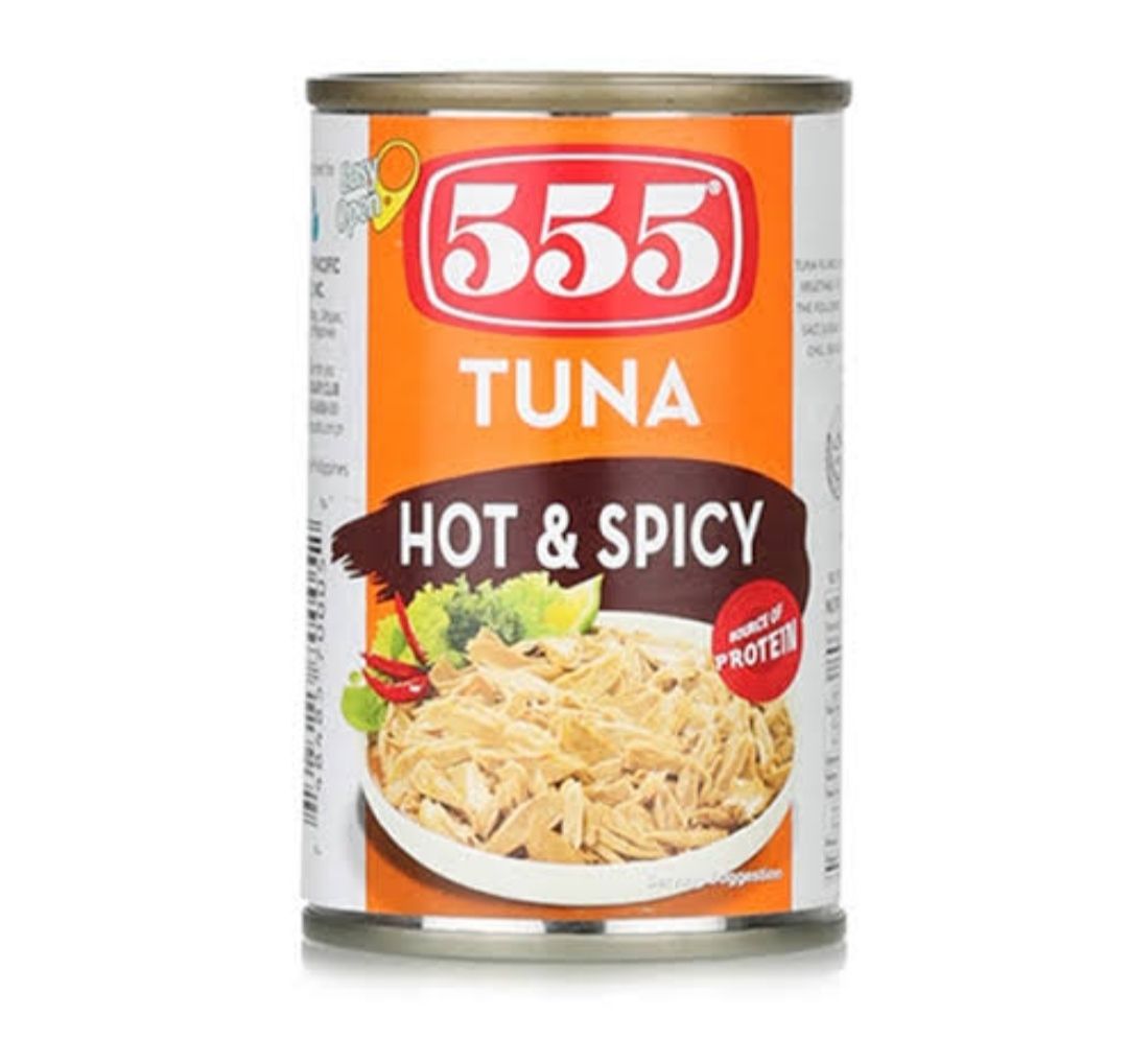 555 Tuba Hot & Spicy 155g