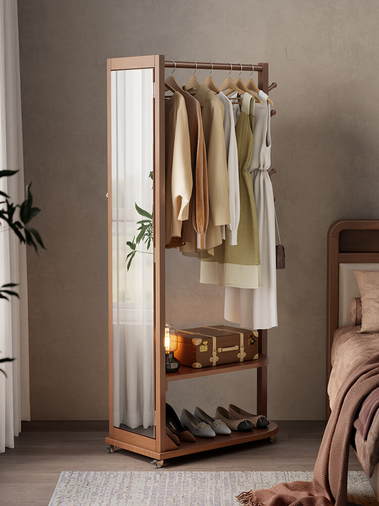 ATNPQZ | Freestanding Full Length Mirror Rotatable Wooden ราคา 16,084 บาท*ส่งฟรี