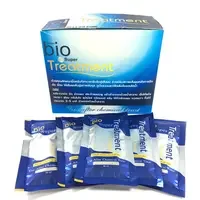 Green Bio Super Treatment กรีนไบโอซุปเปอทรีทเมนท์ครีม ซองสีน้ำเงิน 1 กล่อง (24ซอง/กล่อง)