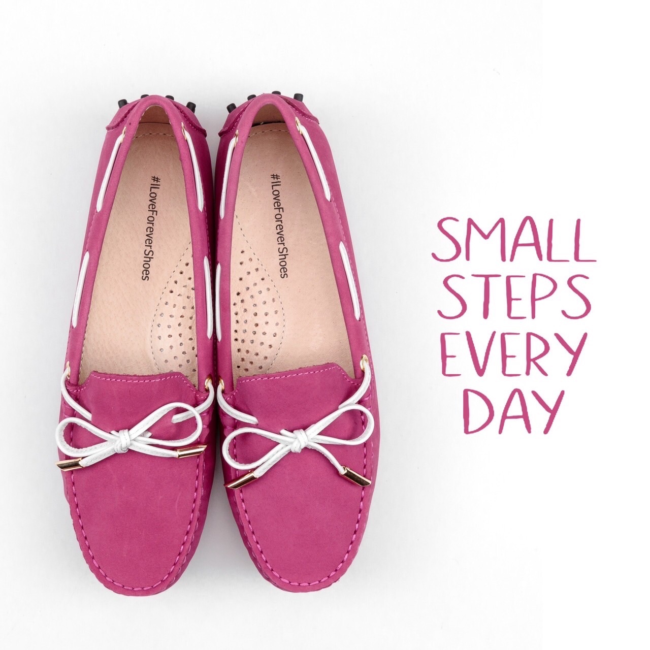 Forever shoes - Perfect in Pink โบว์ขาวสุดน่ารัก รองเท้าผู้หญิง ...