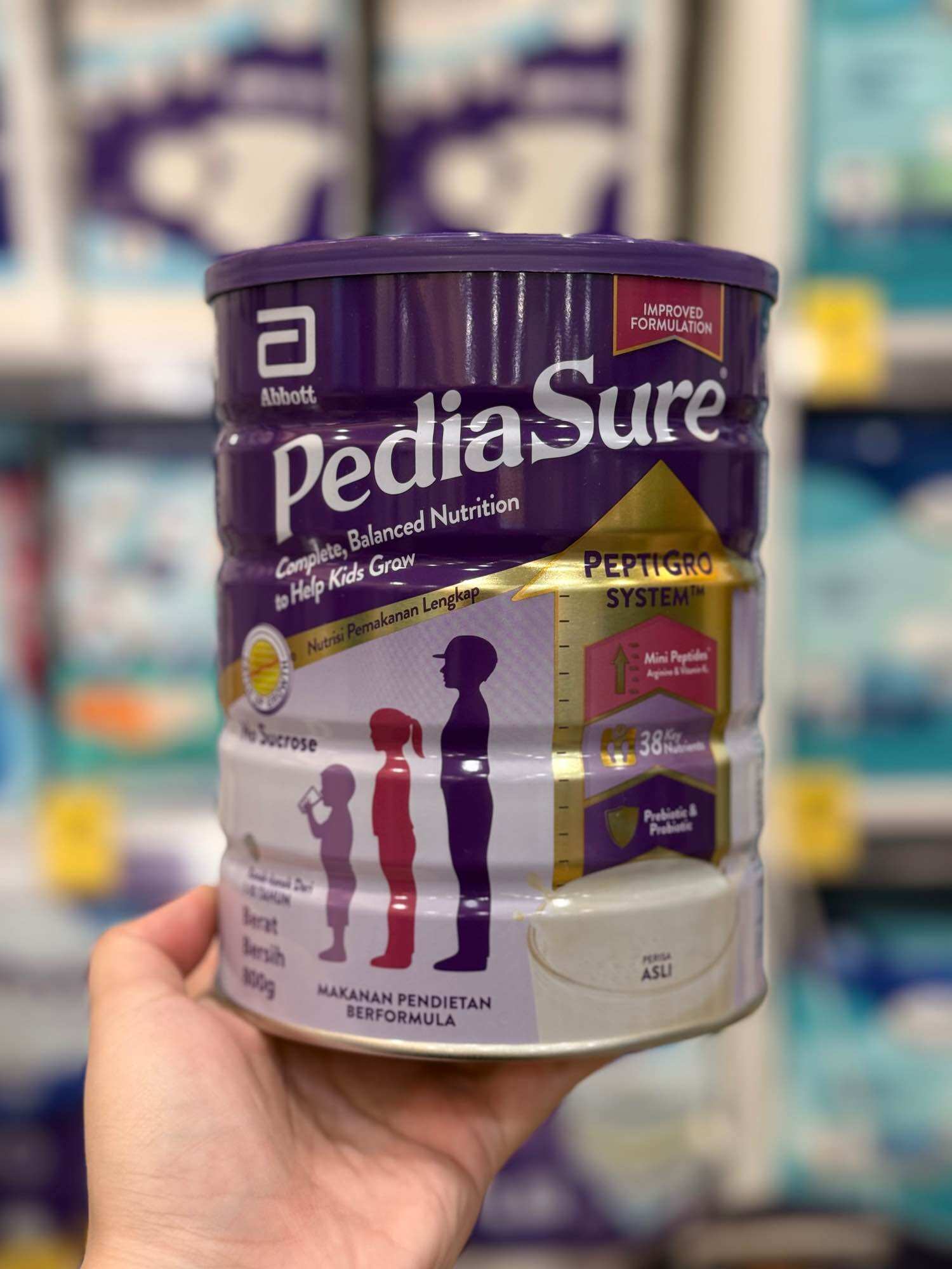 Pediasure 1-10 tahun asli 800 g